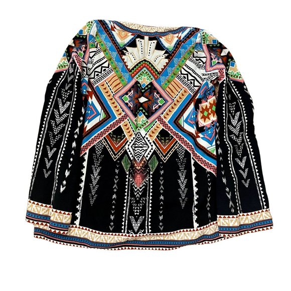 Flying Tomato Anthropologie Aztec Tunic Boho Hippie Size S - Picture 4 of 4